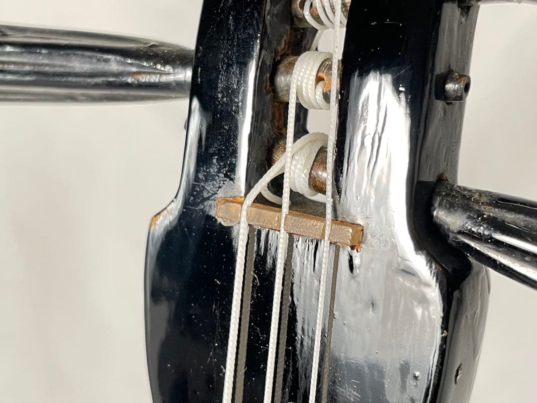 沖縄三線 蛇皮 強化張り・二重張り