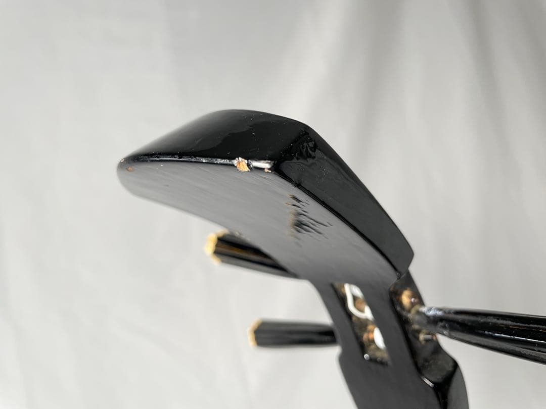 沖縄三線 蛇皮 強化張り・二重張り