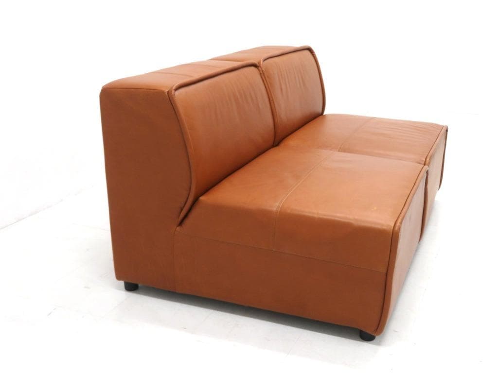 展示品　ボーコンセプト　総本革　レザー　グロッソ　2人掛けソファ　ラブソファ