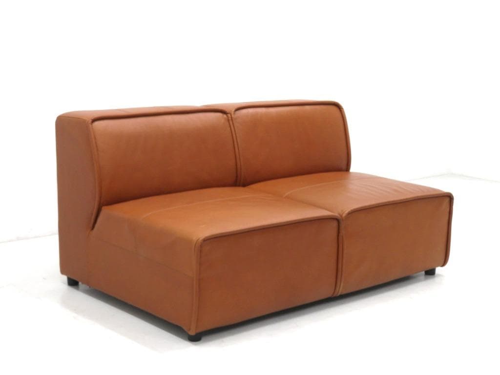 展示品　ボーコンセプト　総本革　レザー　グロッソ　2人掛けソファ　ラブソファ