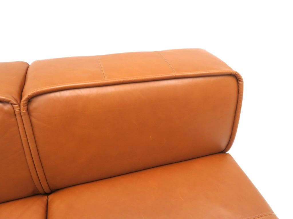 展示品　ボーコンセプト　総本革　レザー　グロッソ　2人掛けソファ　ラブソファ