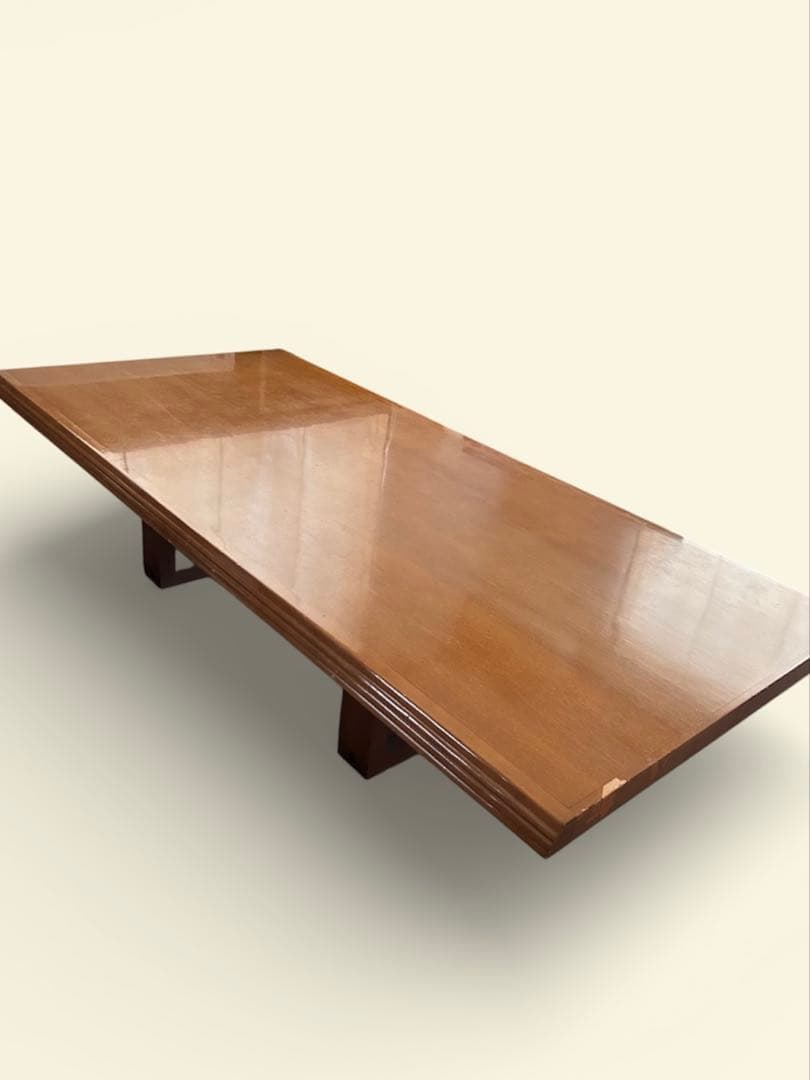 モダン木製センターテーブル 大きいサイズ