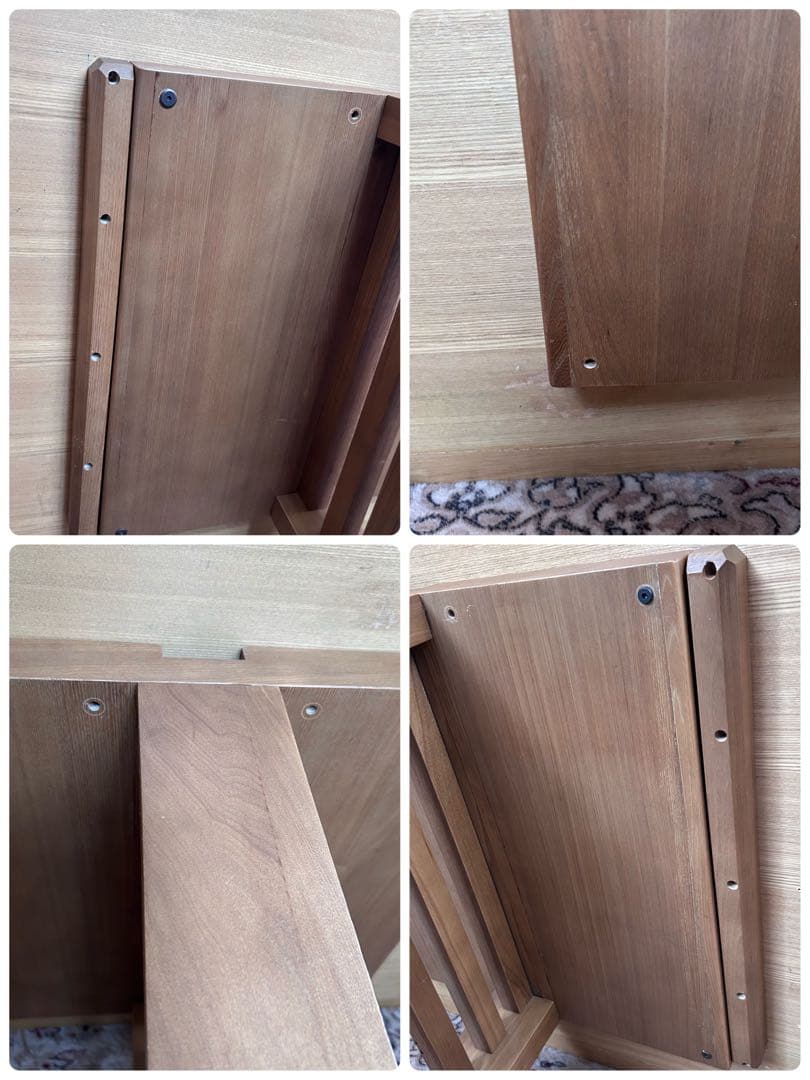 モダン木製センターテーブル 大きいサイズ