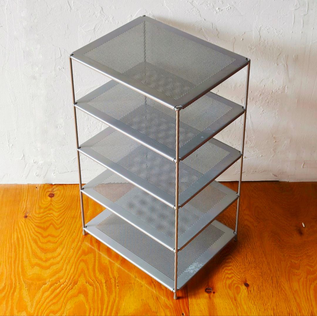 OLD MUJI　スチールシェルフ　ラック　ワゴン　無印良品