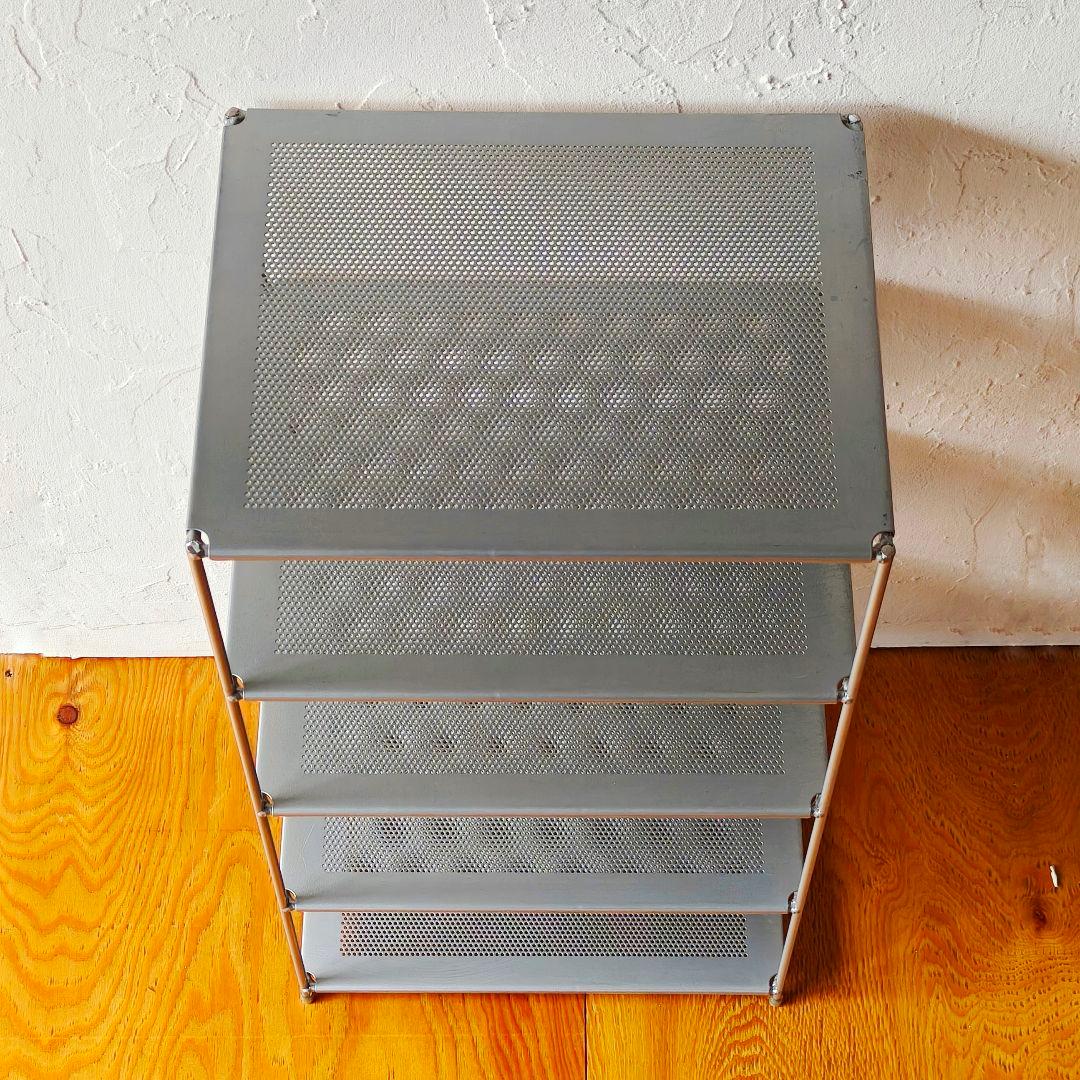 OLD MUJI　スチールシェルフ　ラック　ワゴン　無印良品