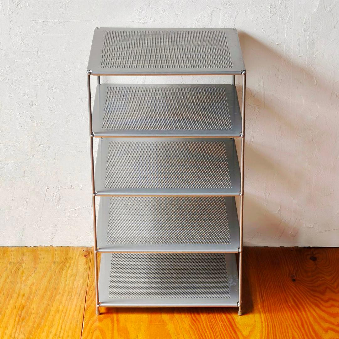 OLD MUJI　スチールシェルフ　ラック　ワゴン　無印良品