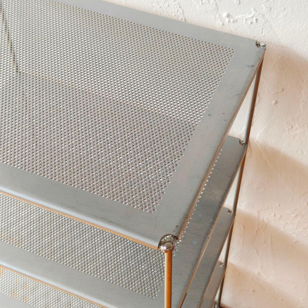 OLD MUJI　スチールシェルフ　ラック　ワゴン　無印良品