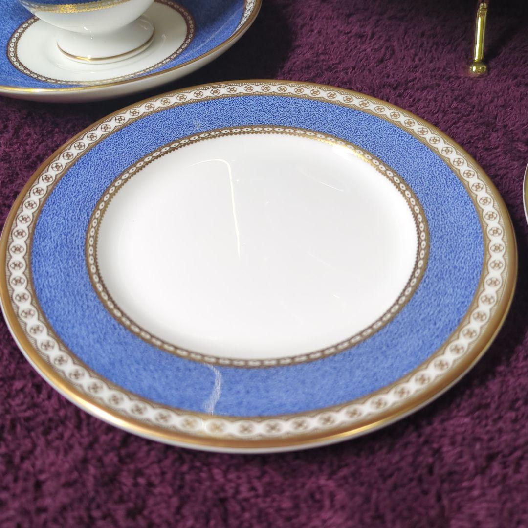 ウェッジウッド　ユーランダー　カップ＆ソーサー　プレート　プレートスタンド