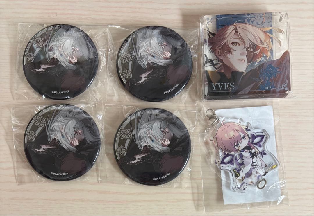 終遠のヴィルシュ 終ヴィル シアン イヴ アンクゥ 缶バッジ アクキー