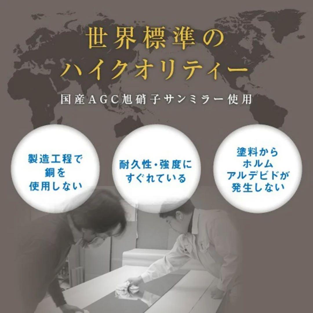 壁掛け 全身鏡 姿見 スリム スタンドミラー 割れない 薄型 縁無し