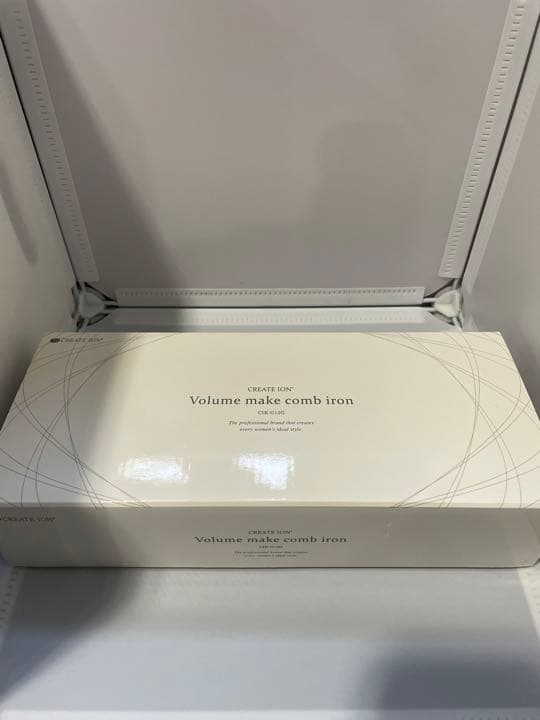 【新品】クレイツイオン　メイクアップコームアイロン　レイヤーカット