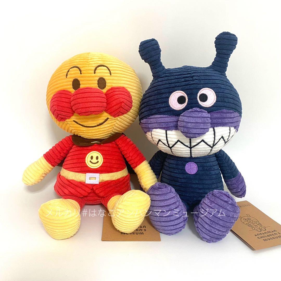 アンパンマンミュージアム コーデュロイ アンパンマン ばいきんまん