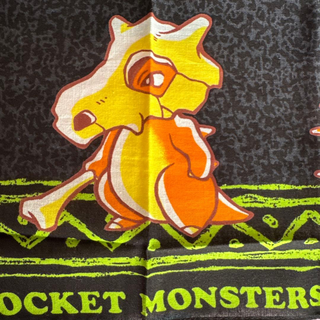 ポケモン バンダナ 初期 初代 ポケットモンスター レア レトロ 美品