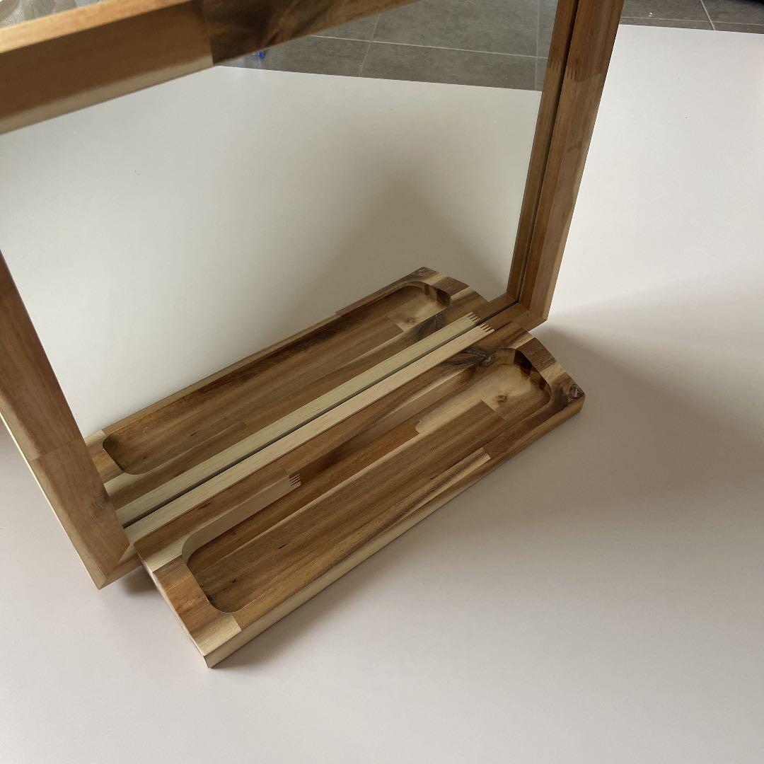 卓上スタンドミラー