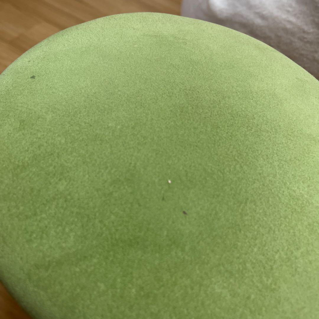 TAKUMI 匠工芸　緑色 円形スツール　マッシュルームスツール
