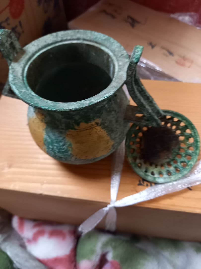 お安くしました。よろしく御願いします。青銅鋳物 香枦 - メルカリ