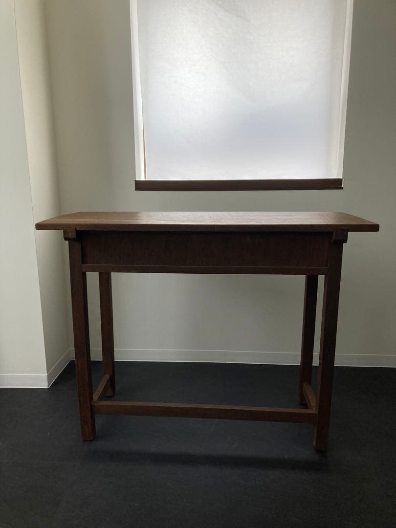 古道具　学習机　カフェテーブル