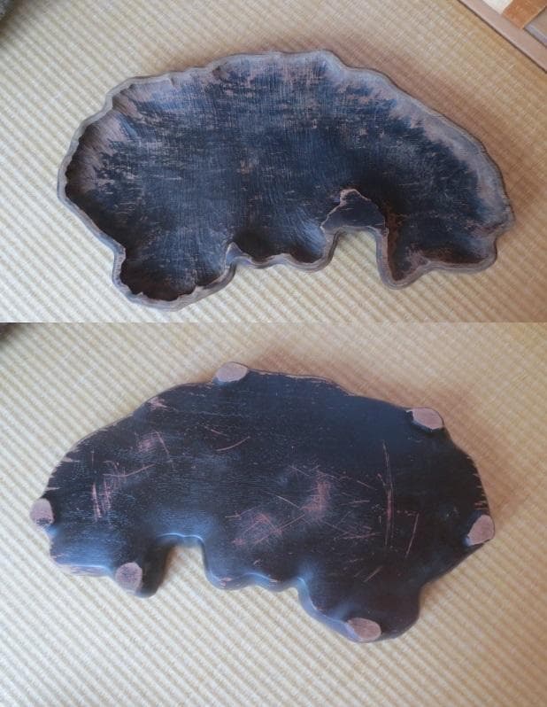 R7/09/9-1　ピリカ石　複雑形状石　大型水石　幅47㎝