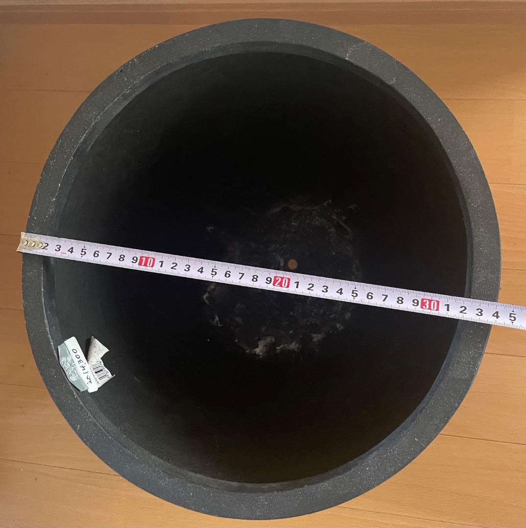 植木鉢 ブラック Uポット 寸胴型 フラワーポット 園芸用品 グラスファイバー鉢