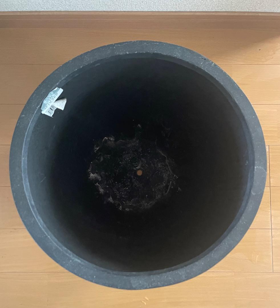 植木鉢 ブラック Uポット 寸胴型 フラワーポット 園芸用品 グラスファイバー鉢