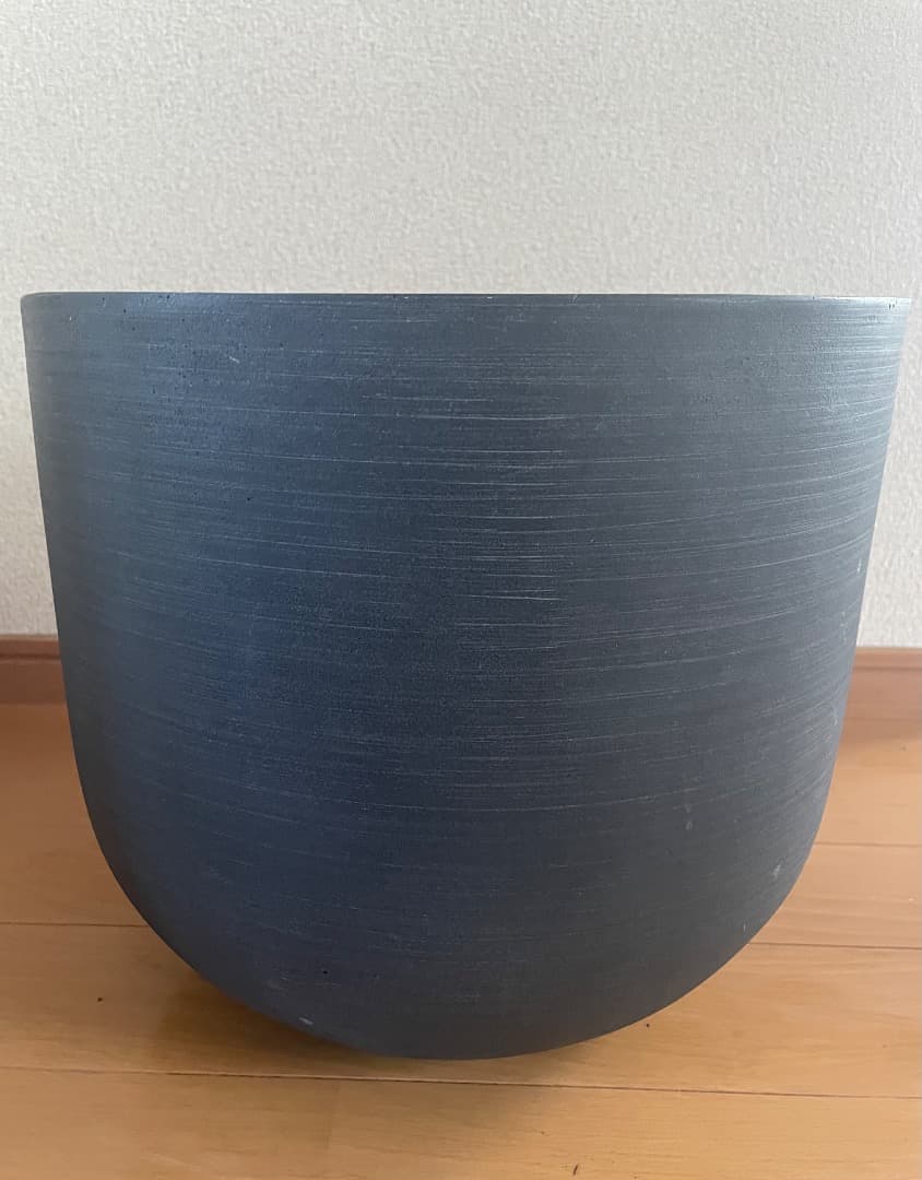 植木鉢 ブラック Uポット 寸胴型 フラワーポット 園芸用品 グラスファイバー鉢