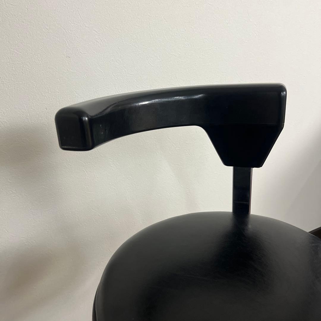 ビンテージ古家具◼︎ガス圧昇降式 ドクターチェア ドクタースツール 丸椅子 丸イス
