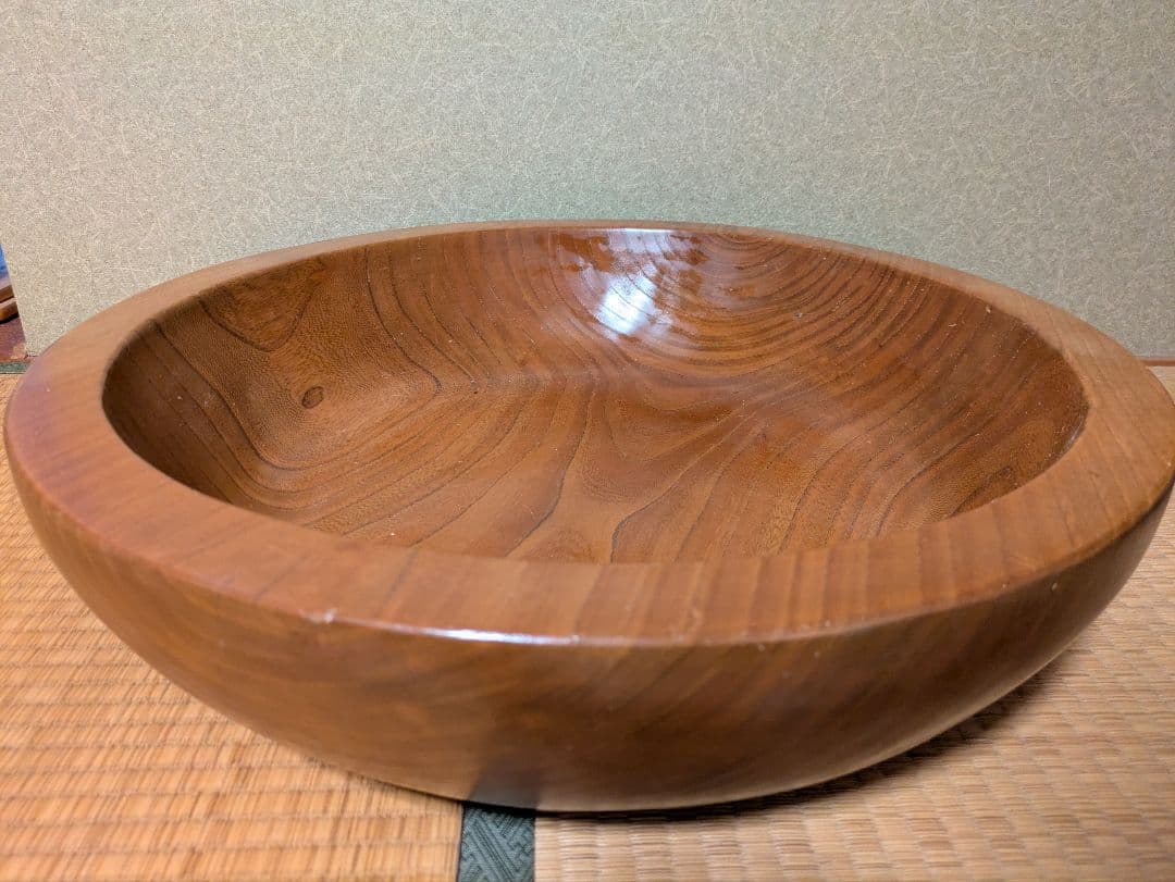 【使用わずか】蕎麦打ち用★木製こね鉢★外径58cm★一尺九寸★重さ約10kg