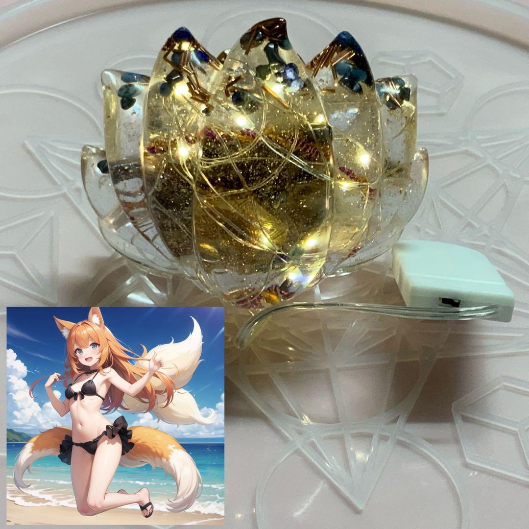 2377タイムリープ量子力学▓光導きし翡翠九尾▓糸魚川産翡翠巨石★願望成就器御守