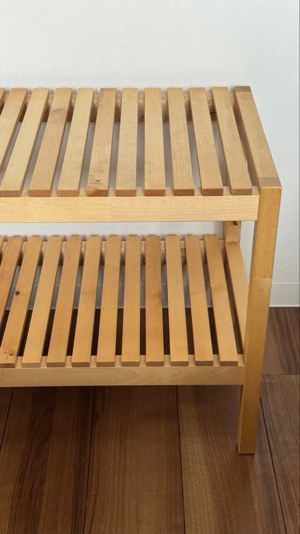 木製ラック・ウッドラック IKEA MOLGER