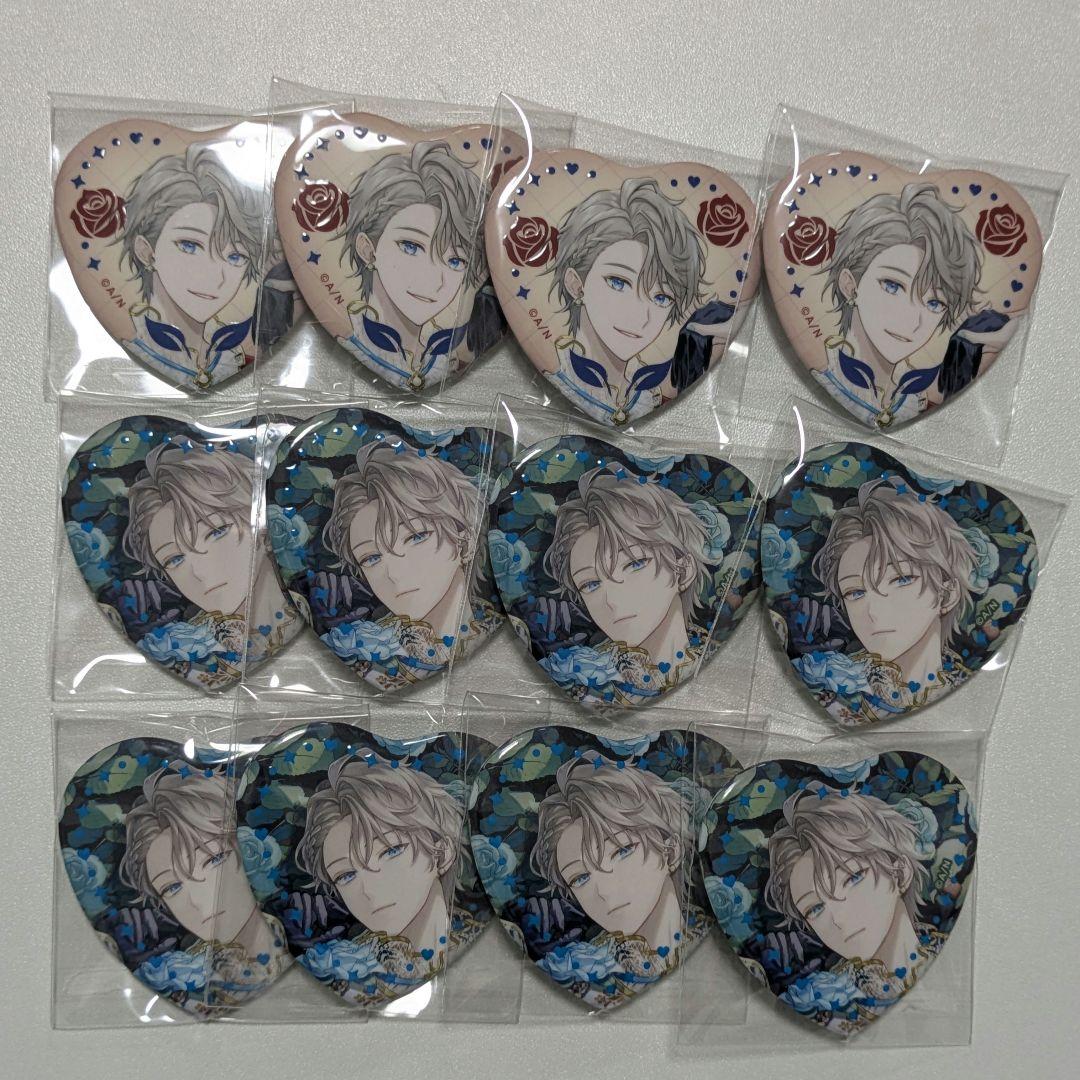 にじさんじ Rose Valentine ランダムハート型缶バッジ 甲斐田晴 - メルカリ