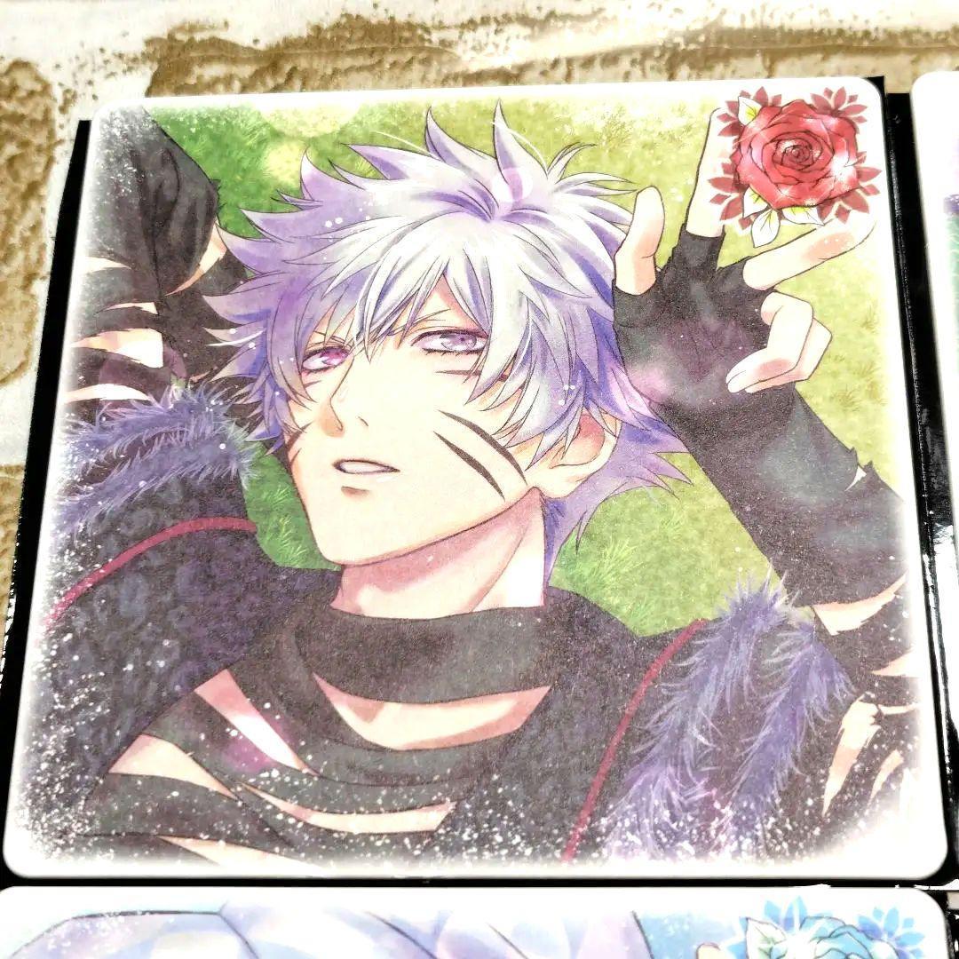 うたプリ】タブナイイラストコースター 4種セット 寿嶺二黒崎蘭丸美風