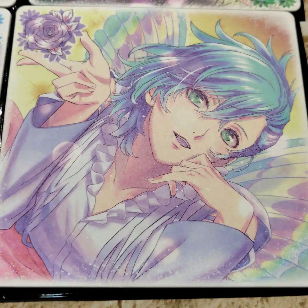 うたプリ】タブナイイラストコースター 4種セット 寿嶺二黒崎蘭丸美風