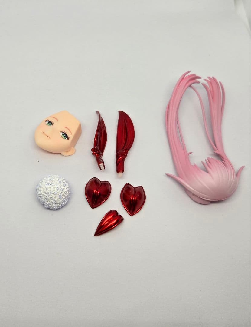 ねねねじオリジナルイラスト　ピンク髪ちゃん　フィギュア