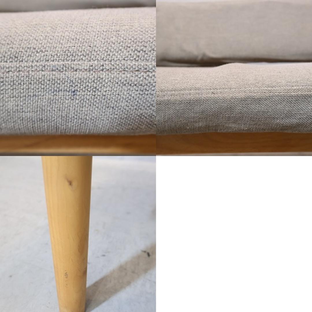 MOMO natural モモナチュラル BRICK アルダー ダイニングベンチ