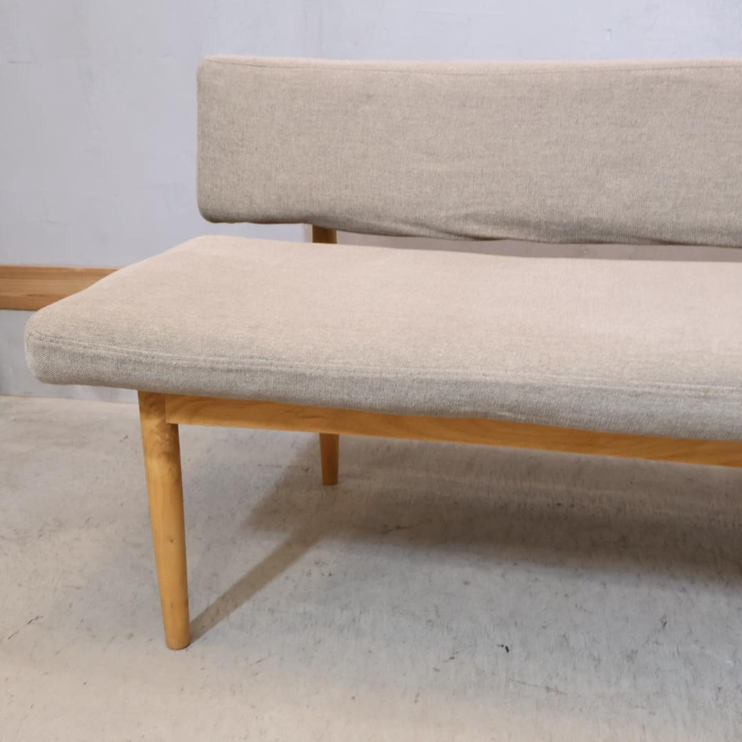 MOMO natural モモナチュラル BRICK アルダー ダイニングベンチ