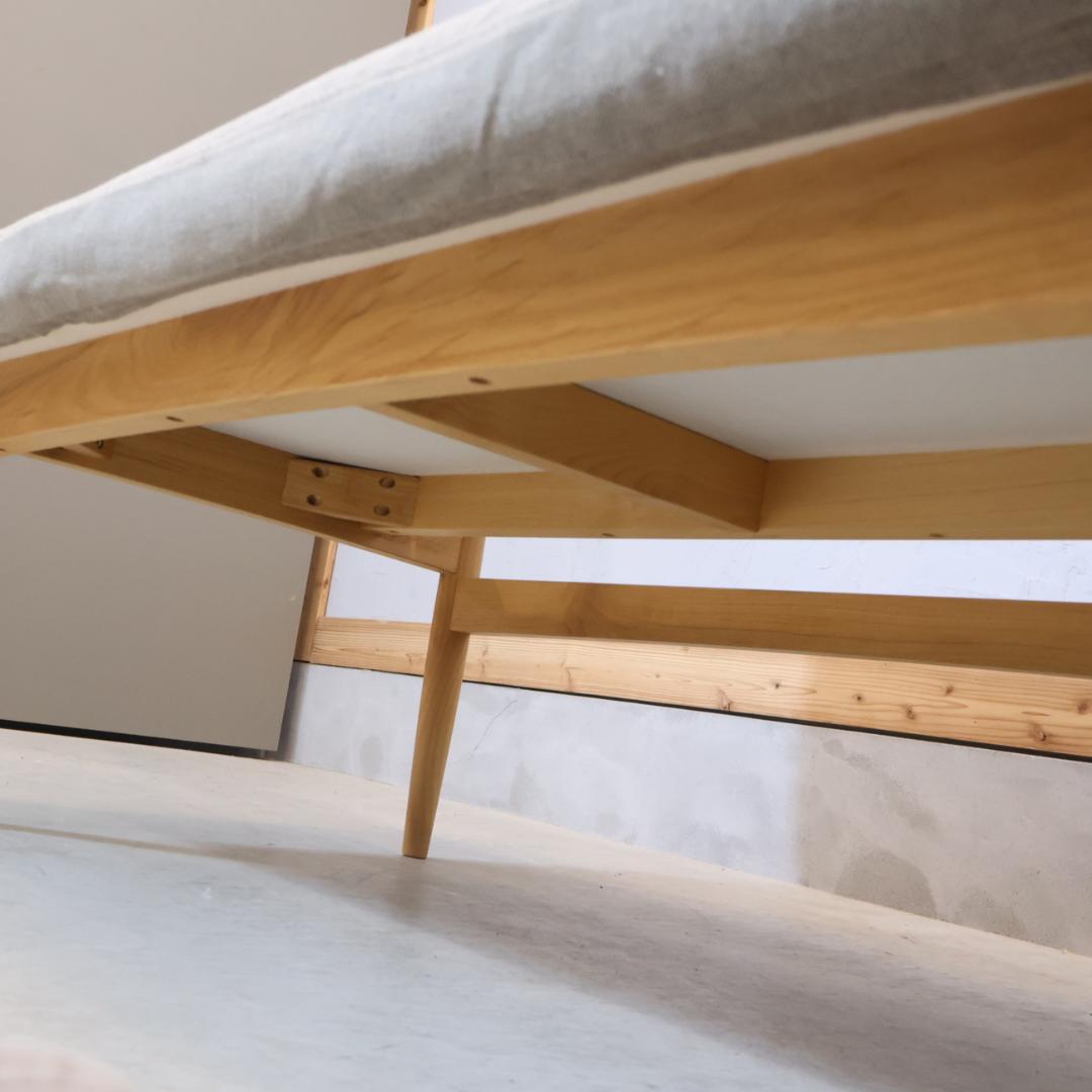 MOMO natural モモナチュラル BRICK アルダー ダイニングベンチ