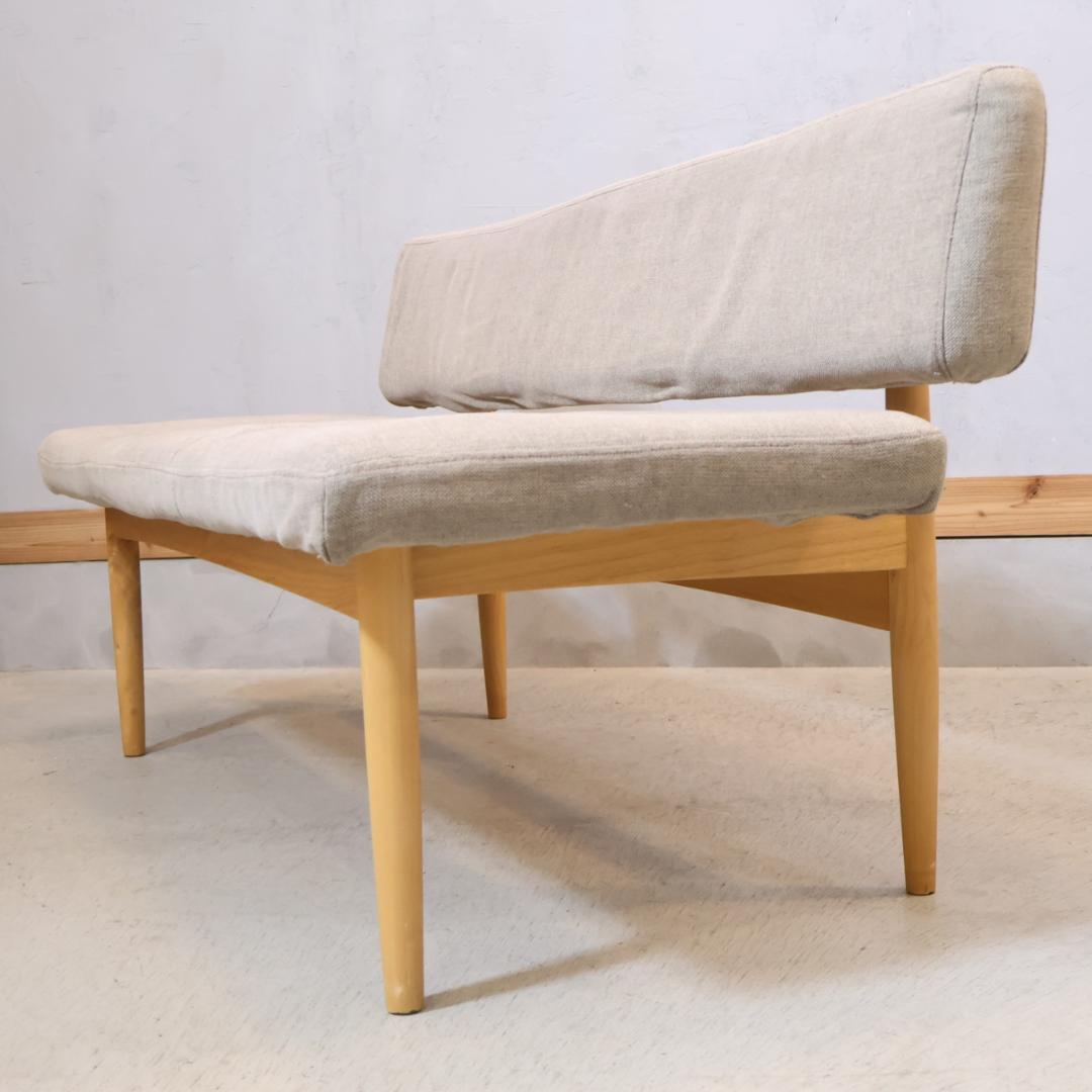 MOMO natural モモナチュラル BRICK アルダー ダイニングベンチ