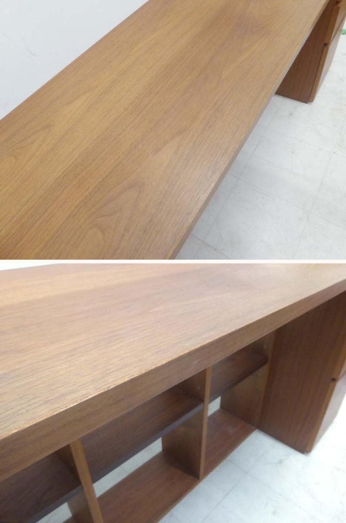 ■ACTUS アクタス■MEZZO2 メッツォ2 ウォールナット ワークデスク