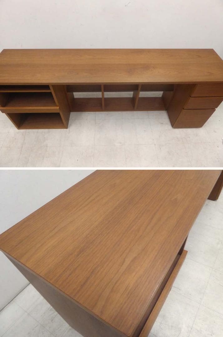 ■ACTUS アクタス■MEZZO2 メッツォ2 ウォールナット ワークデスク