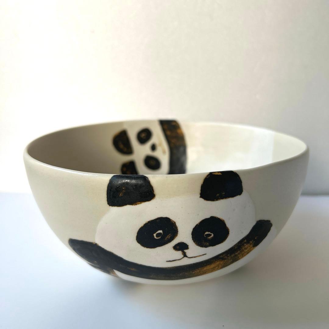 石木文さん　パンダ柄鉢・ボウル　未使用品1個
