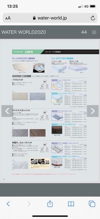 【格安】ウォーターワールド社製ウォーターベッド