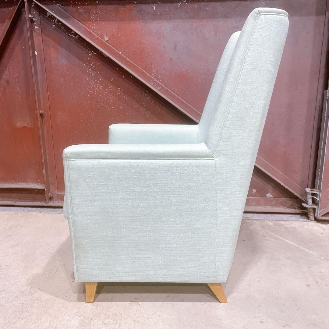 【送料込】Idée イデ－ ハイバックソファ 1人掛けソファ