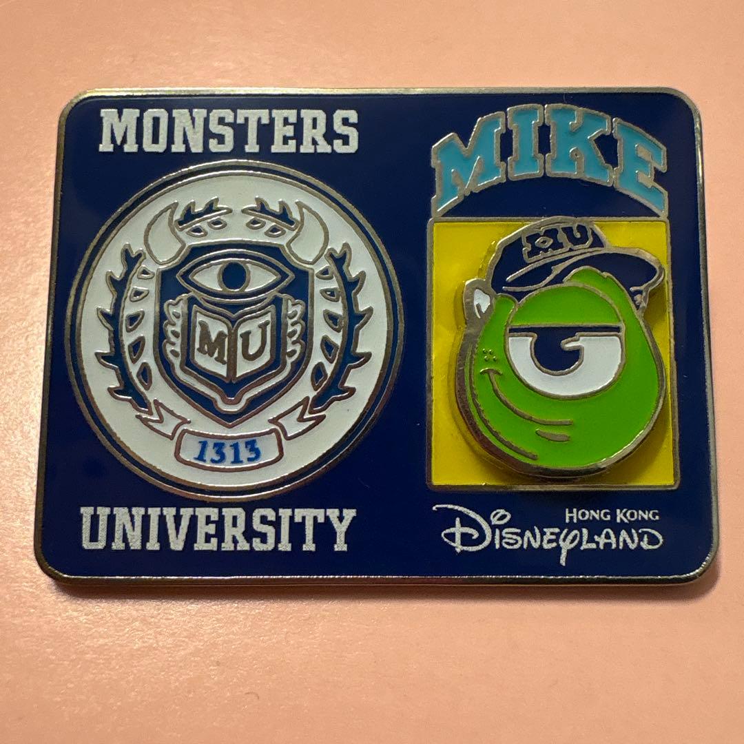 モンスターズ・インク マイク ピンバッジ 香港ディズニーランド - メルカリ