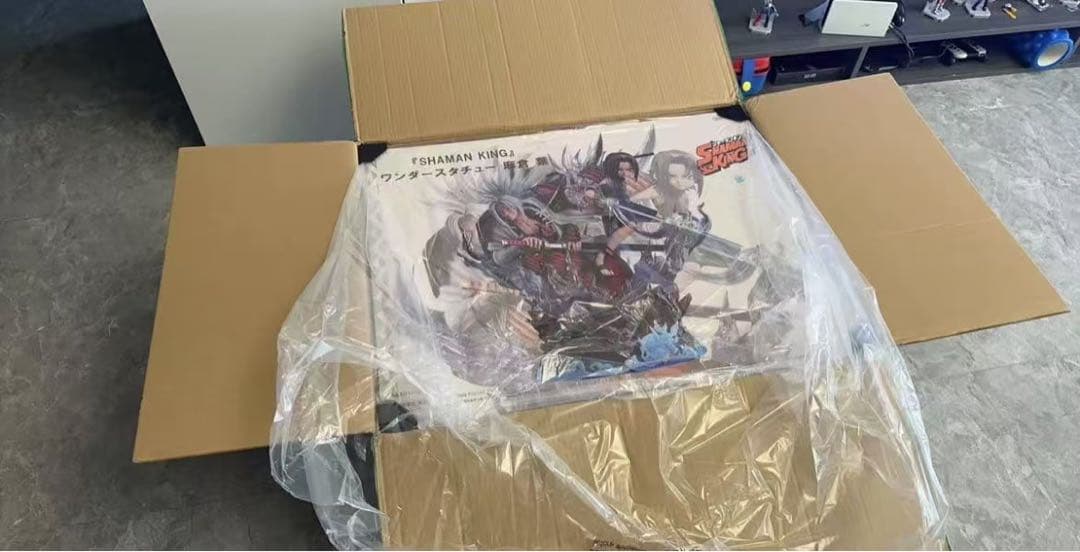 シャーマンキング 麻倉葉 阿弥陀丸 ガレージキット ガレキ スタチュー