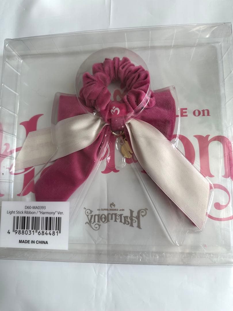 新品未使用☆ミセスグリーンアップル ライトスティックリボン ピンク