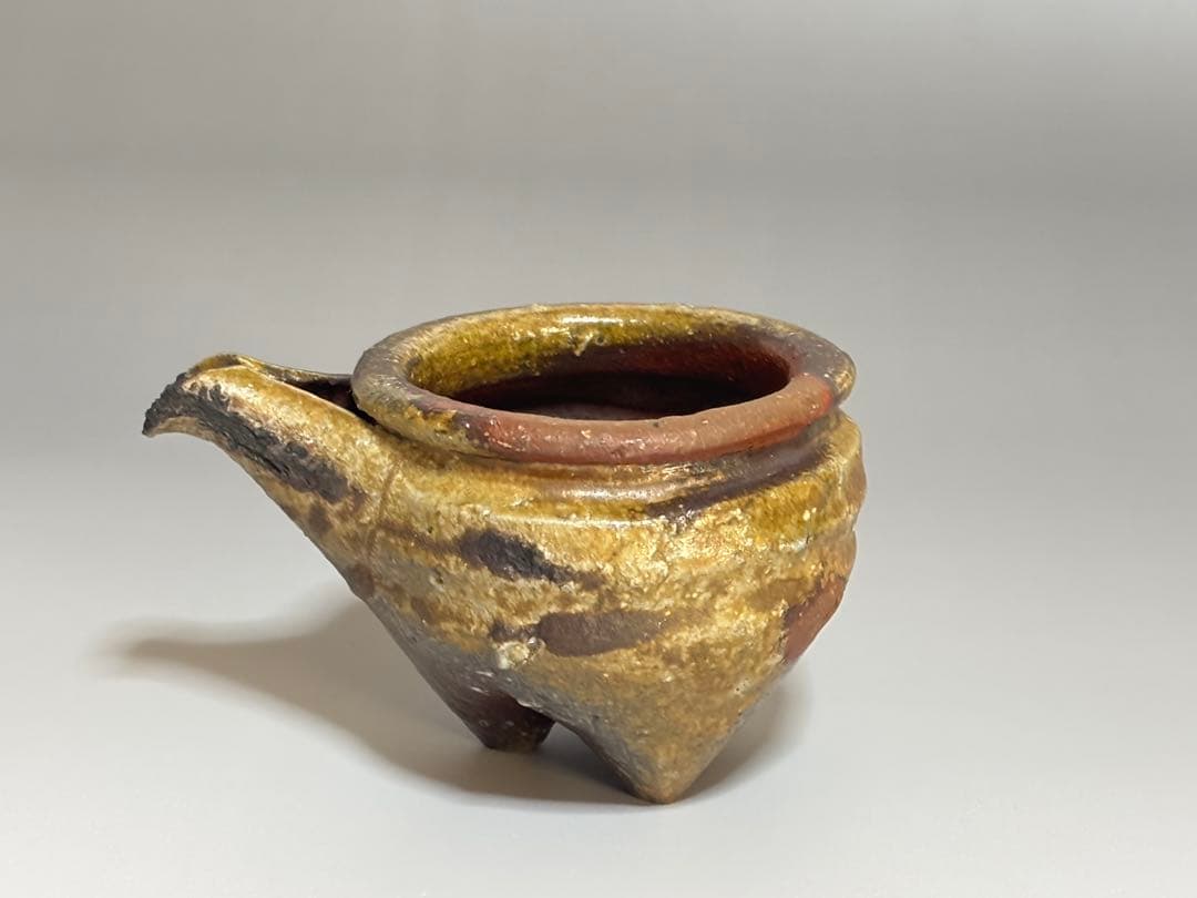 備前酒注ぎ 小出尚永 共箱 師、原田拾六