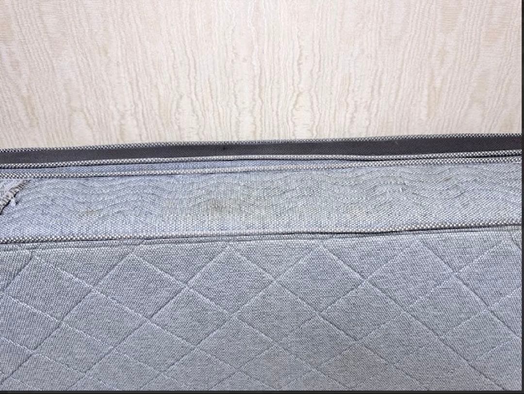 【山形県内引取限定】ニトリ シンプル　シングルベッドフレーム収納付き マットレス