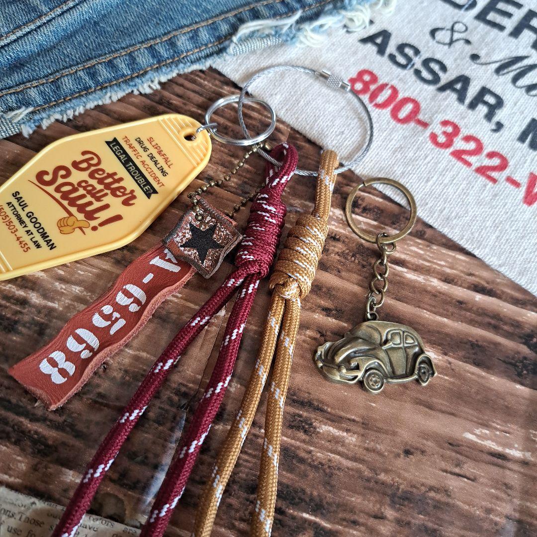 ★アメリカンポップなパラコードチャーム★