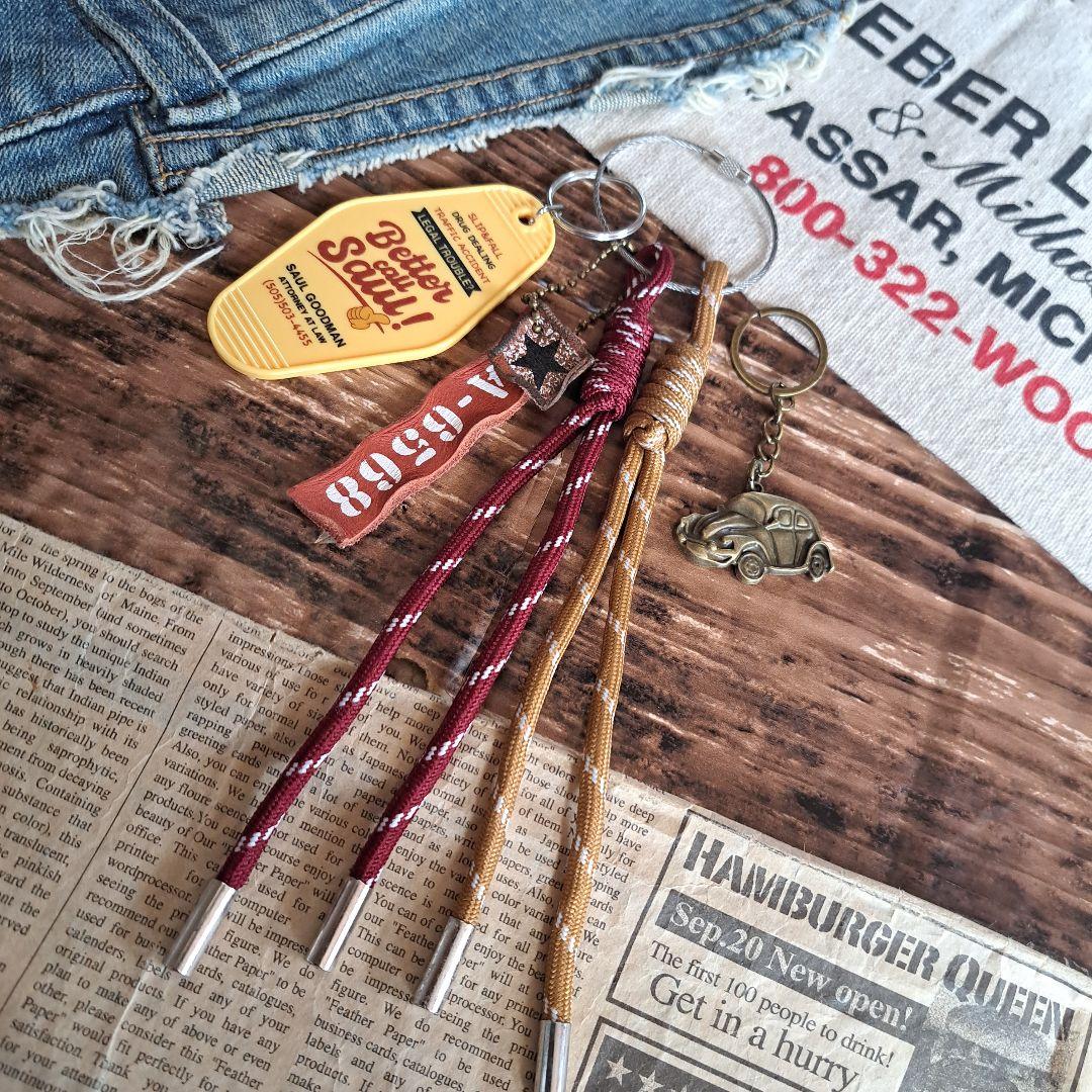 ★アメリカンポップなパラコードチャーム★