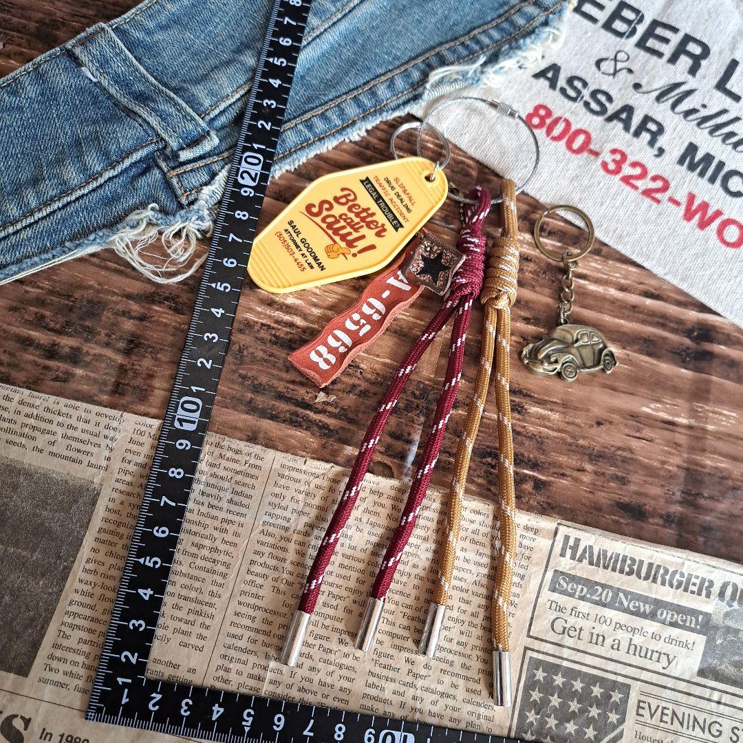 ★アメリカンポップなパラコードチャーム★